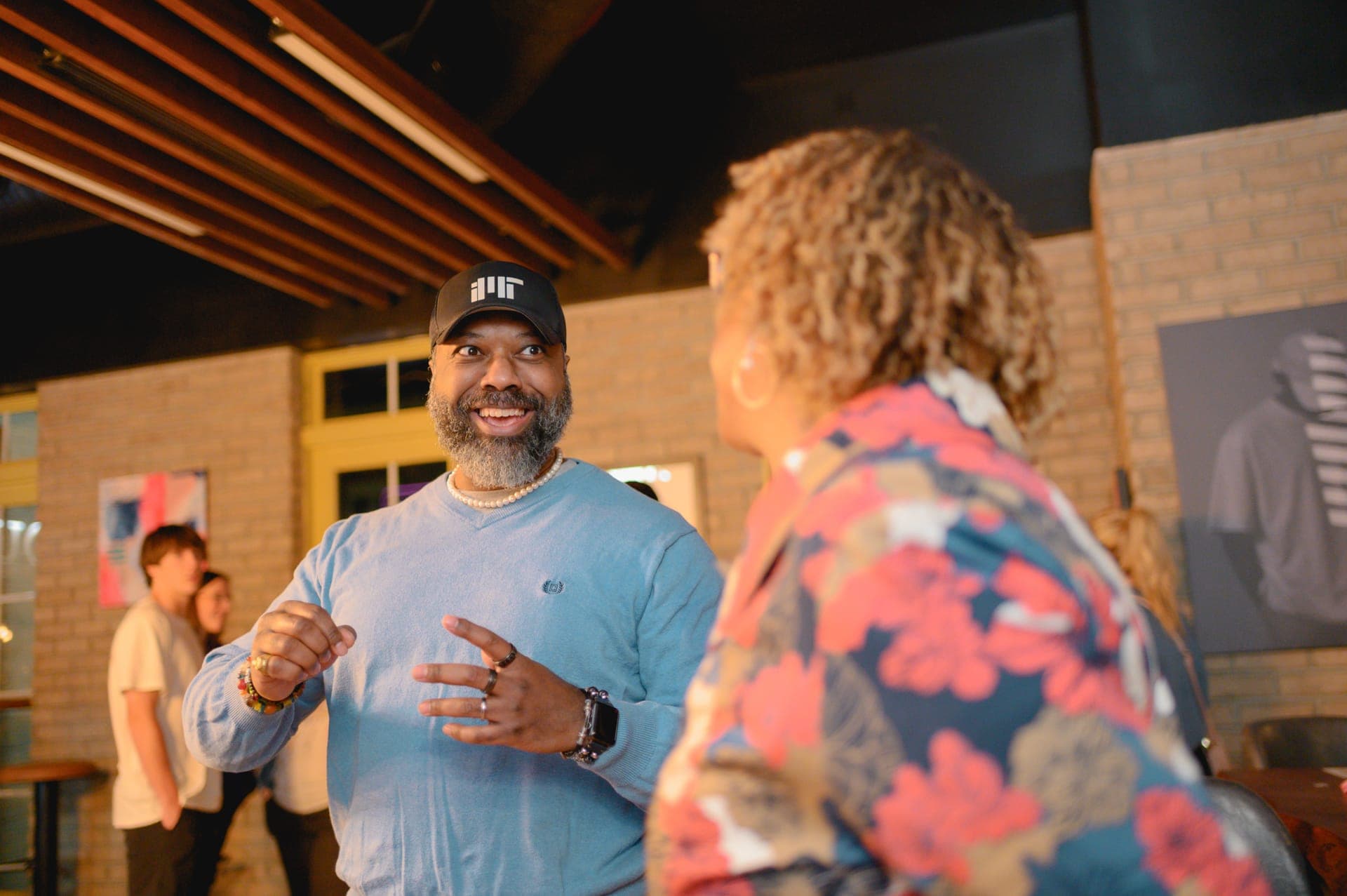 Live music at Anonymous Coffee - community gathering